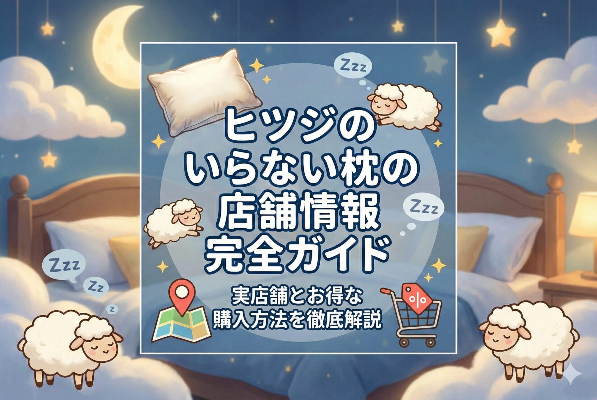 ヒツジのいらない枕の店舗情報完全ガイド｜実店舗とお得な購入方法を徹底解説